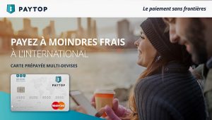 Carte prépayée PayTop multidevise par nature