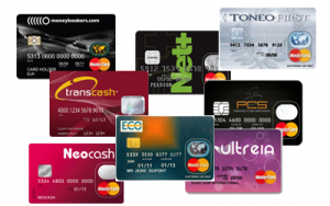 cartes bancaires et cartes bancaires prépayées
