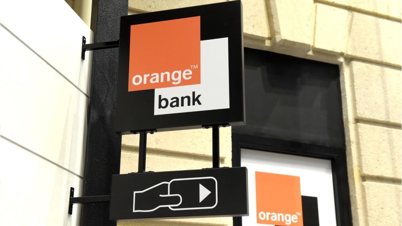 Carte Visa Premium Orange avec cryptogramme dynamique