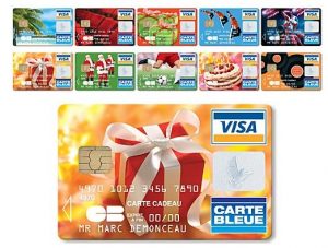 Carte bancaire cadeau prépayée visa