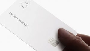 La carte de crédit Apple