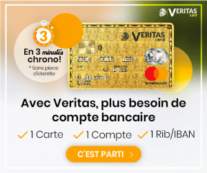 Notre avis sur la carte Veritas la carte bancaire prépayée N°1