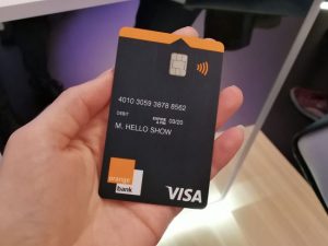 TOP Carte Bancaire Prepayee avec rib orange bank